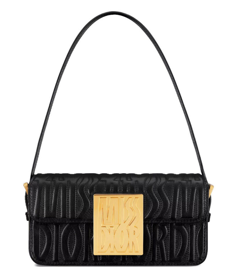 Christian Dior Miss Dior Flap Bag Black